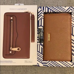 Rebecca Minkoff Wristlet with iphone charger